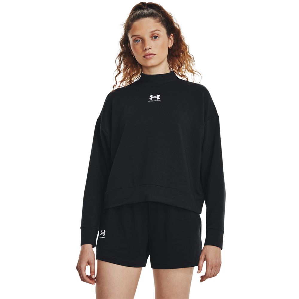UNDER ARMOUR Rival Terry Mock Crew 1379496-001