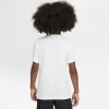 NIKE Big Kids Boys T-Shirt CZ1828-100 Λευκό