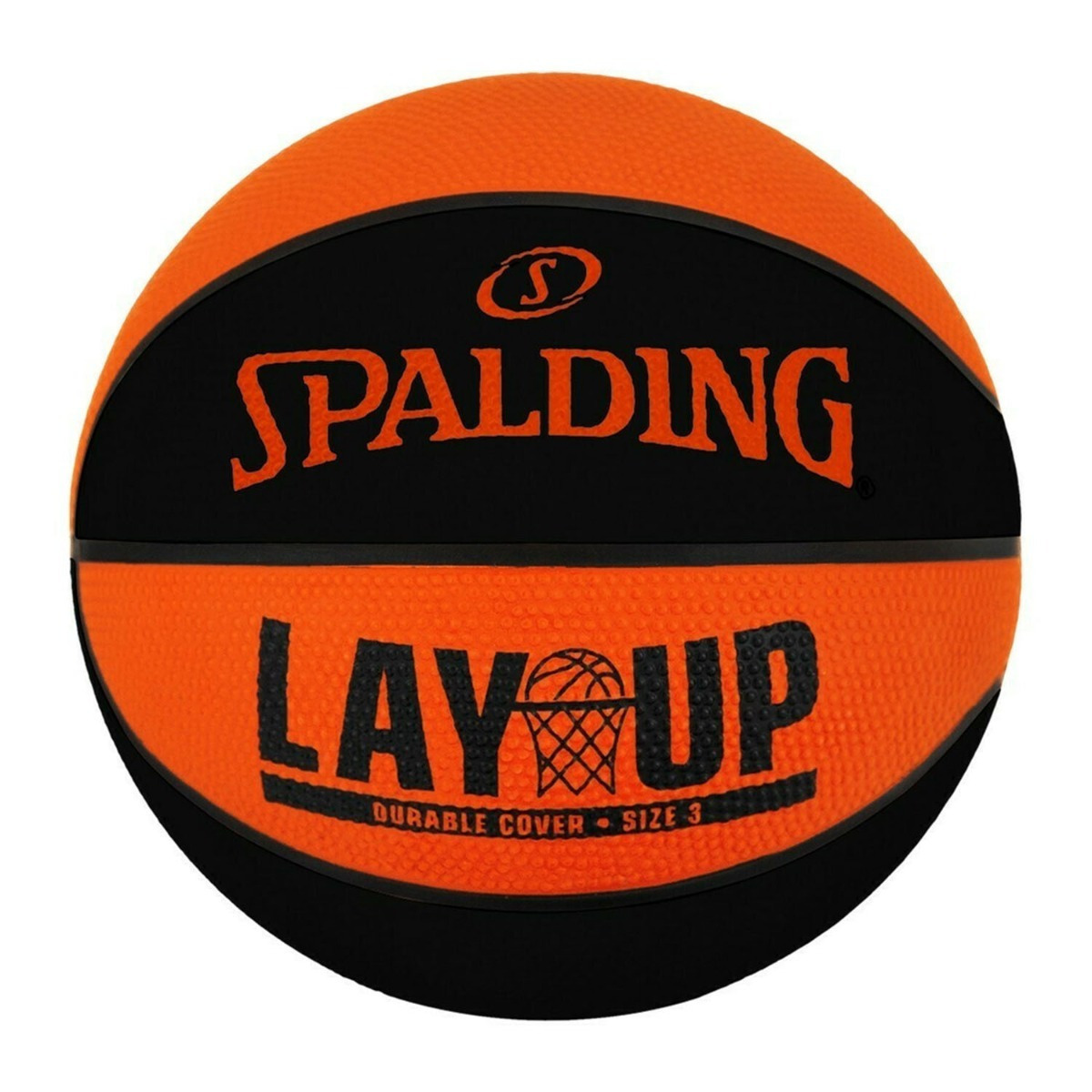 Spalding Μπάλα Μπάσκετ Outdoor Lay up Orange/Black 84-548Z1