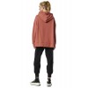 BODYACTION LOOSE-FITTING HOODIE 061324-01-RED